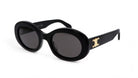 Celine CL40194U Sunglasses – Front View of Designer Sunglasses in Black