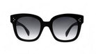 Celine New Audrey CL4002UN sunglasses – Front view of oversized black acetate designer frames with UV protection