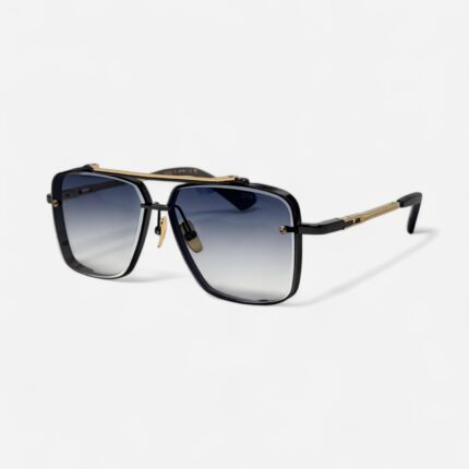 DITA Mach-Six Sunglasses – Gold Titanium - Grey Lenses
