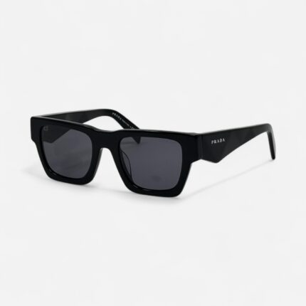 Prada PR A06S Black Square Sunglasses
