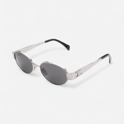 Celine CL40235U Triomphe Metal Oval Sunglasses