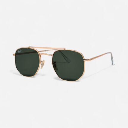 Ray‑Ban RB 3648 Marshal Sunglasses – Gold Metal G-15 Lens
