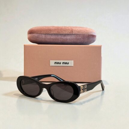 Miu Miu SMU 06ZS Black Sunglasses
