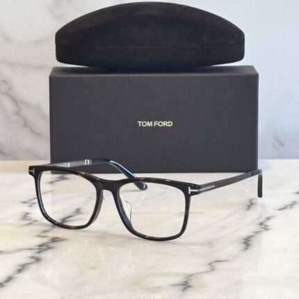 Tom Ford TF 6038 F-B 052 Tortoise Eyeglasses - Gunmetal Frame