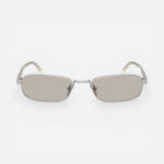 Prada PRB54S Silver Light Brown Front sunglasses